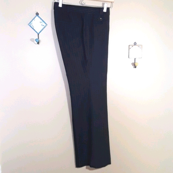 Banana Republic charcoal pin striped wool pants - Picture 2 of 5